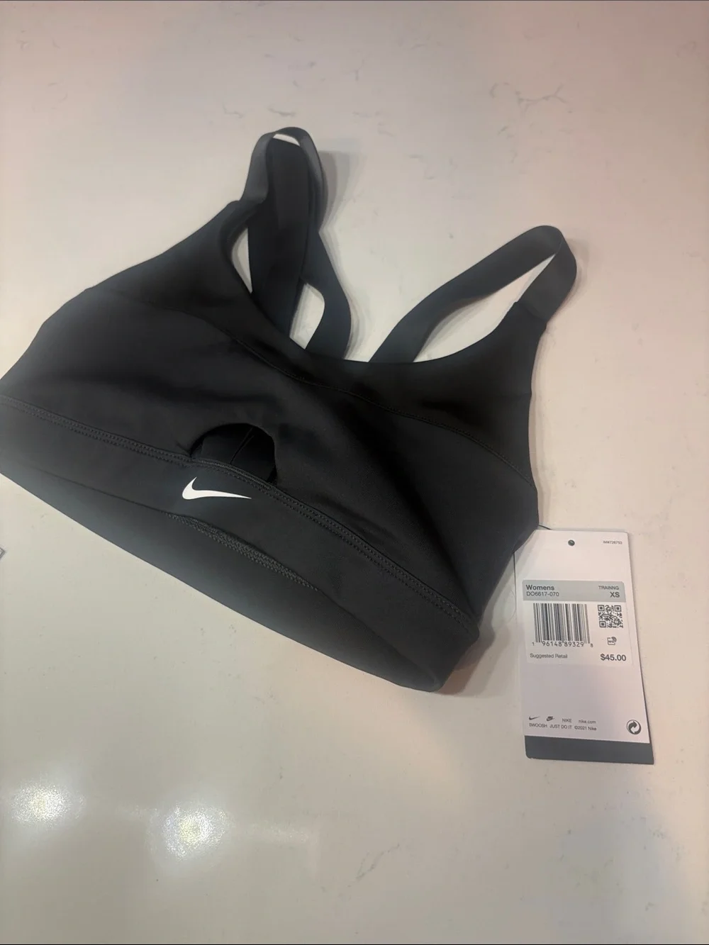 Nike Black Sports Bra and Leggings Pro Set